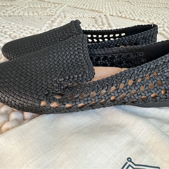 Birdies The Starling Woven Loafers Vegan Leather Slip On Shoes. New! - Picture 1 of 5